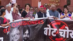 Opposition protest over SIR