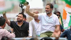 Amid SIR protest, Tejashwi Yadav backs Rahul Gandhi as PM