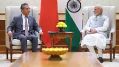 PM Modi meets Chinese FM Wang Yi