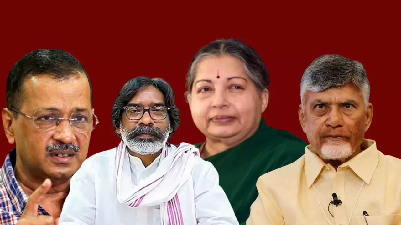 From Kejriwal to Soren: A look at arrested CMs and ministers in recent years