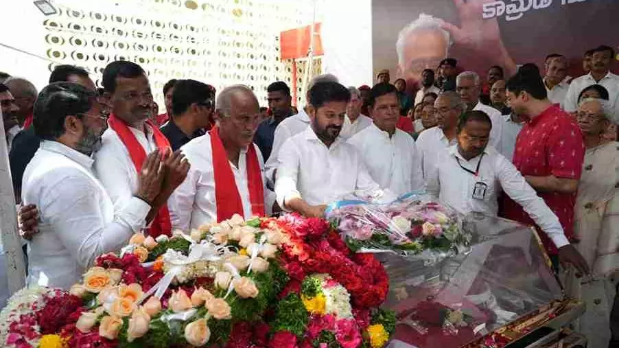 CPI veteran Suravaram Sudhakar Reddys body donated for research