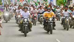 Rahul Gandhi, Tejashwi Yadav, Voter Adhikar Yatra