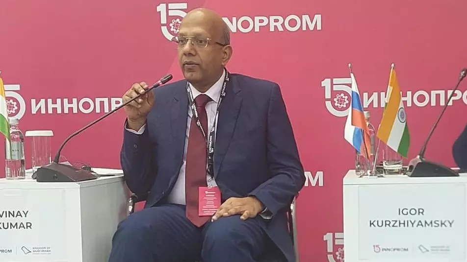 Vinay Kumar, Indian ambassador to Russia Vinay Kumar, Indian ambassador to Russia