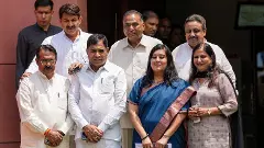 BJP MPs in Parliament House