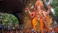 Ganesh Chaturthi celebration in Mumbai