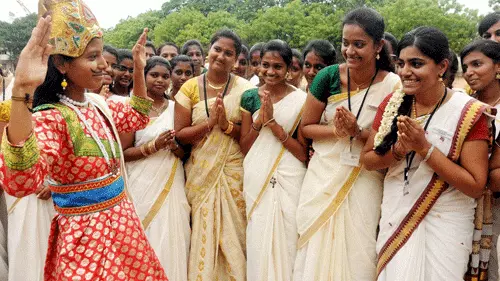 Onam festivities begin with colourful rally in Tripunithura