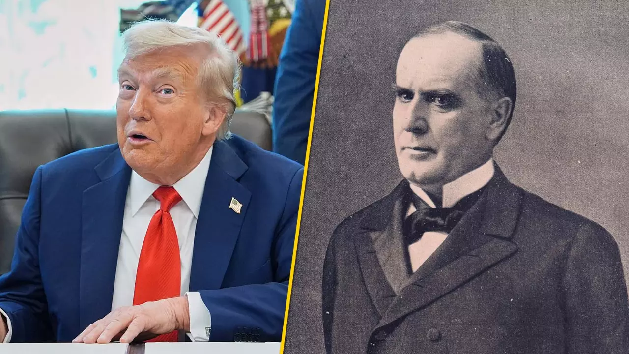 Trump has often invoked President William McKinley