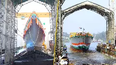 The two warships are equipped with supersonic Surface-to-Surface Missiles, Medium Range Surface-to-Air Missiles