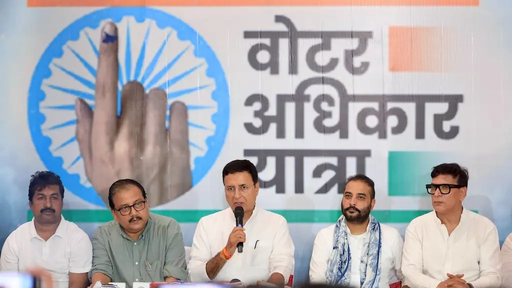 Congress / RJD press conference on SIR issue Congress / RJD press conference on SIR issue