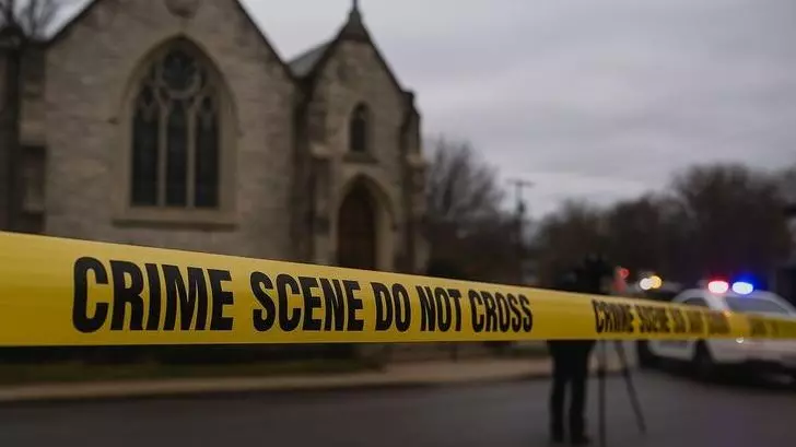Gunman in truck smashes into Michigan church and opens fire, killing at least 4, injuring 8