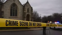Gunman in truck smashes into Michigan church and opens fire, killing at least 4, injuring 8