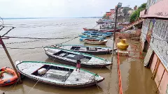 Varanasi, Ganga, Rains