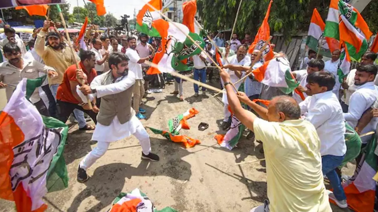 Modi abuse row: Amit Shah hits out at Congress Ghuspaithiya Bachao Yatra