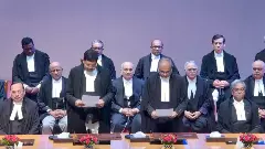 SC regains full strength; CJI swears in Justice Vipul Pancholi, Alok Aradhe
