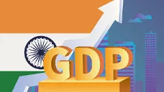 India GDP rise