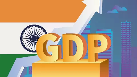 India GDP rise