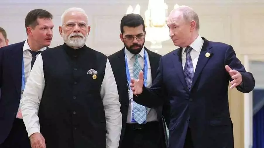 Russia China India Trump tariffs SCO summit