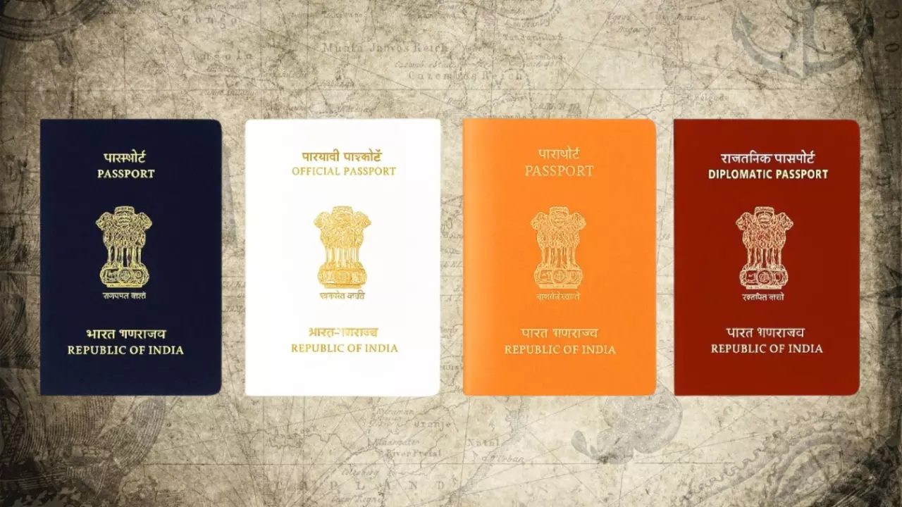Why Indian passports have 4 colours: Who gets which one? Explained