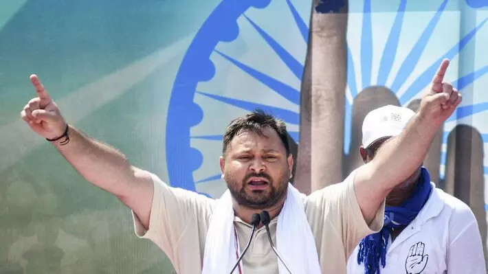 RJD leader Tejashwi Yadav will take on Bihars ruling NDA in a rally named Bihar Adhikar Yatra beginning September 16, 2025. (Photo: PTI)