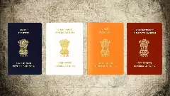 Why Indian passports have 4 colours: Who gets which one? Explained