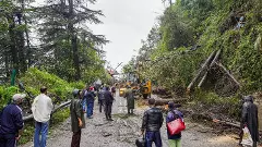 NHAI pays compensation for apple  orchard owner due to  landslide damage