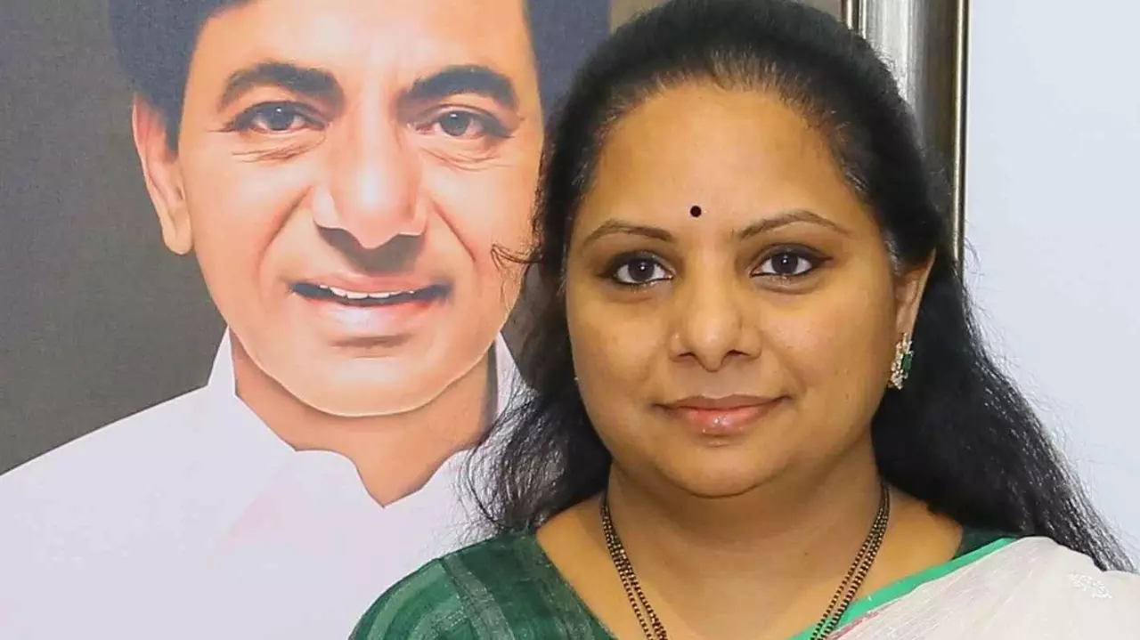 K Kavitha suspended from BRS