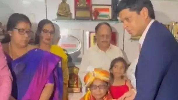 Banu Mushtaq being invited