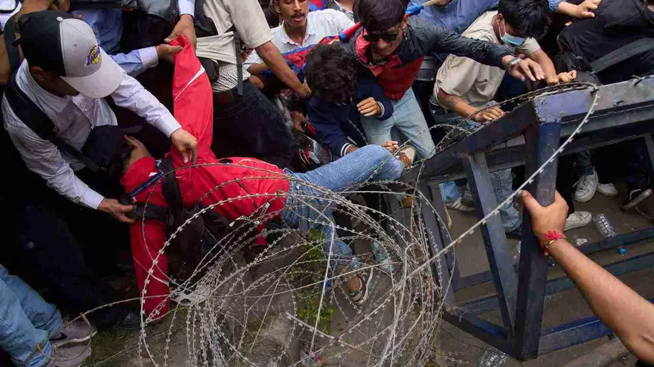 Nepal Gen Z protest social media ban