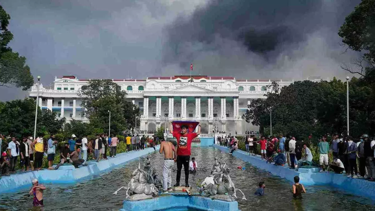 Nepal Gen Z protest social media ban