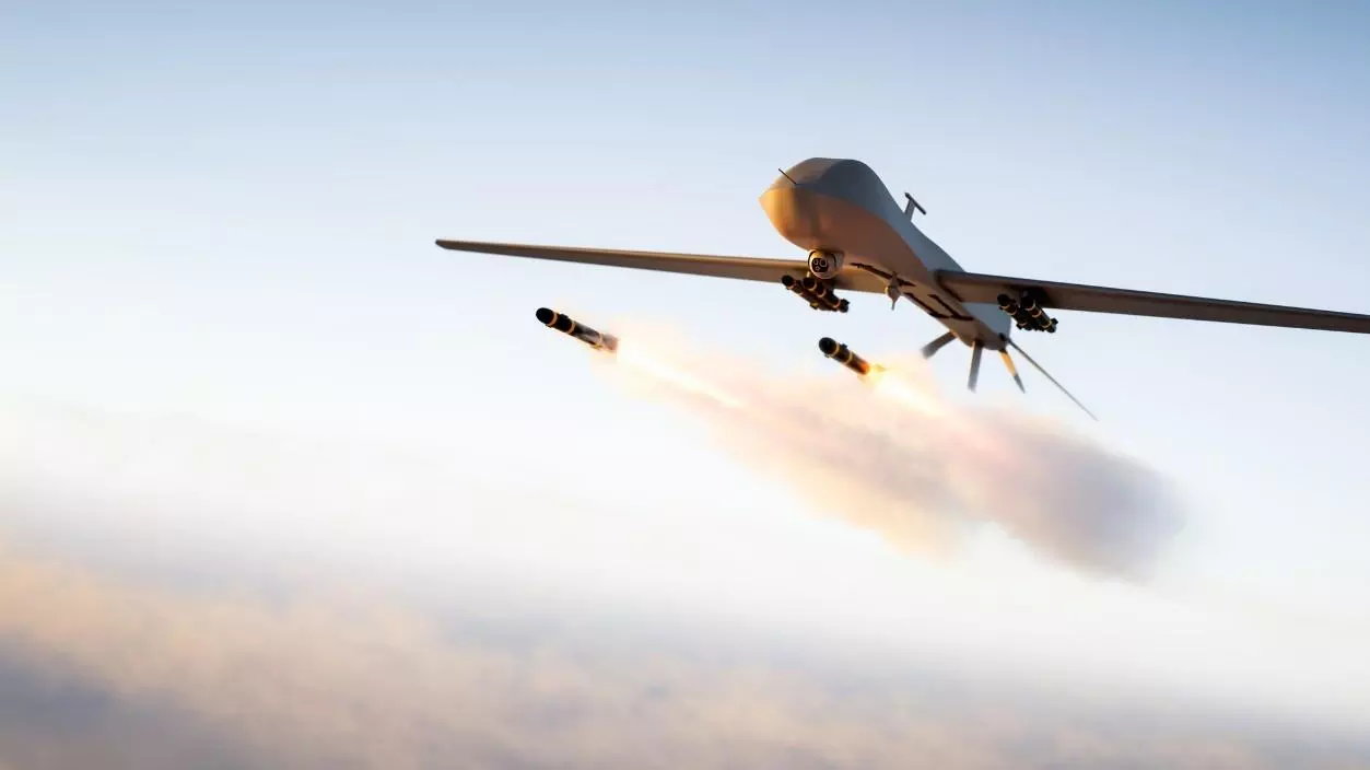 Missiles stock photo