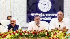 Leader of Opposition in the Lok Sabha and Congress leader Rahul Gandhi, party MP Kishori Lal Sharma and others