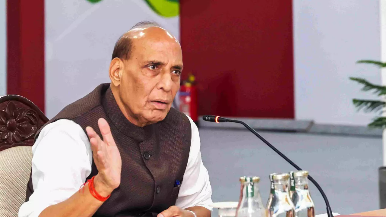 Defence Minister Rajnath Singh Defence Minister Rajnath Singh