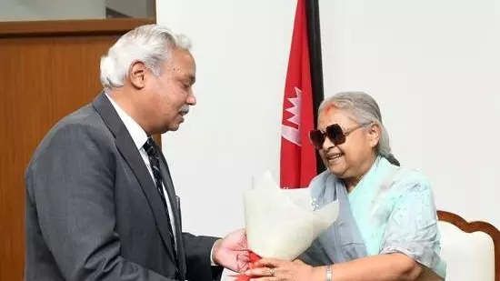 Naveen Srivastava, Sushila Karki Naveen Srivastava, Sushila Karki