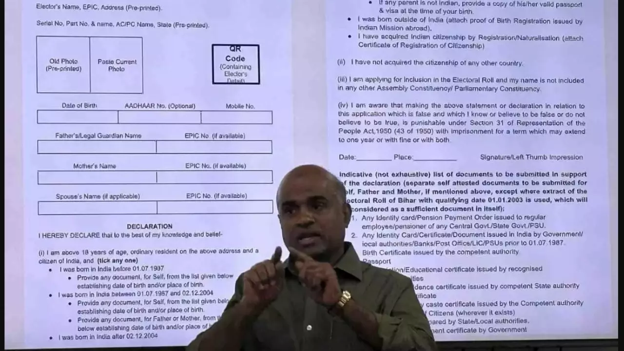 Karnataka’s Chief Electoral Officer (CEO) V Anbukumar