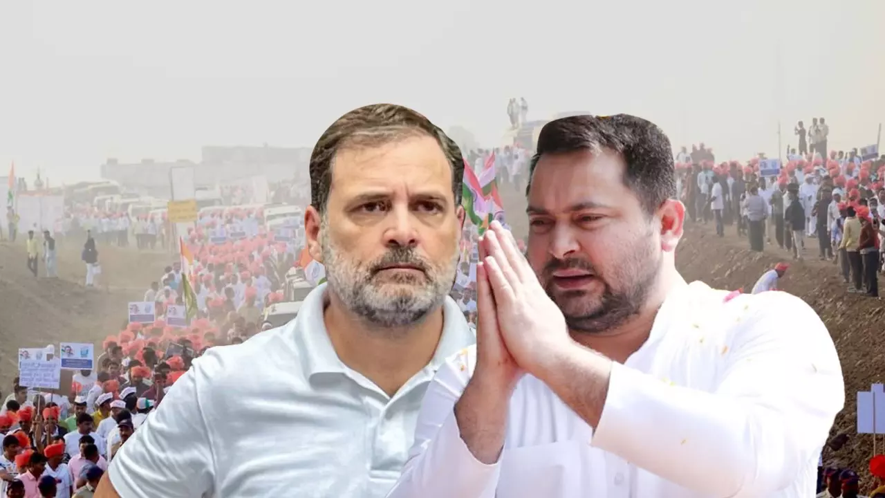 Tejashwi Yadavs solo yatra strains Mahagathbandhan unity Tejashwi Yadavs solo yatra strains Mahagathbandhan unity