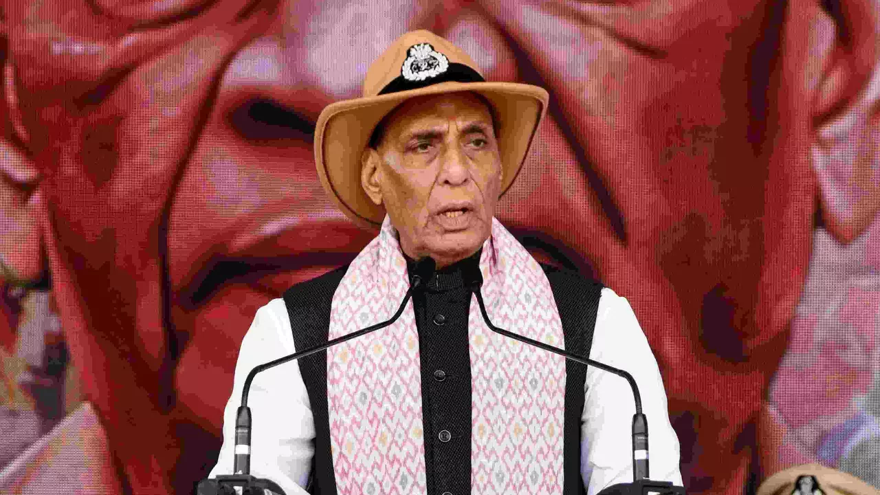Defence Minister Rajnath Singh Defence Minister Rajnath Singh