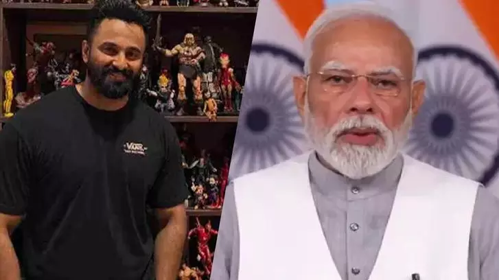 Unni Mukundan, PM Narendra Modi Unni Mukundan, PM Narendra Modi