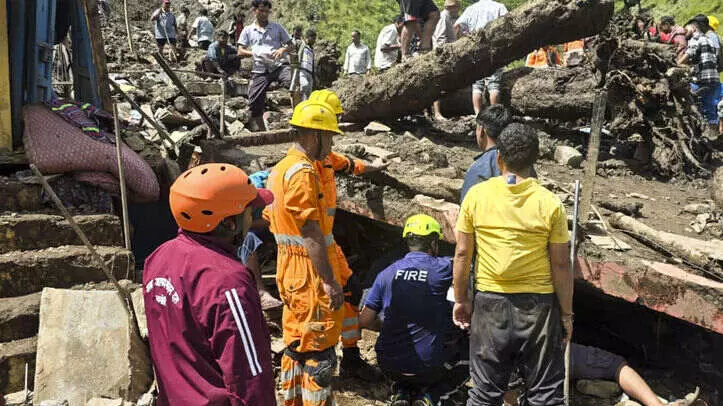 landslide in Chamoli district, Uttarakhand landslide in Chamoli district, Uttarakhand