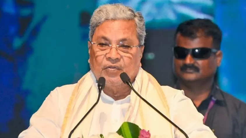 Karnataka Chief Minister Siddaramaiah