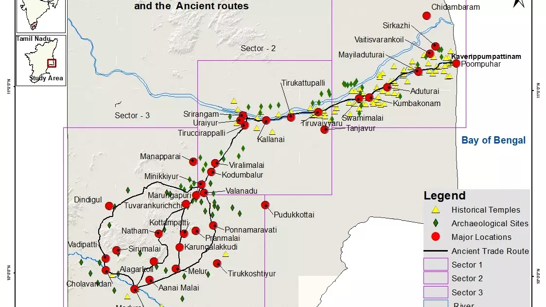 How historic Kaveripoompattinam port town was digitally mapped and what it revealed about ancient trade routes