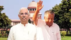 Kerala Governor Rajendra Arlekar and Chief Minister Pinarayi Vijayan