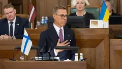 Finlands President Alexander Stubb