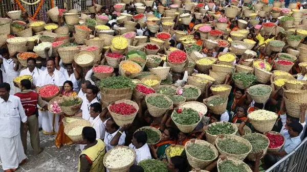 The bloom of sacred flowers: Unveiling Tirumalas divine floral tradition