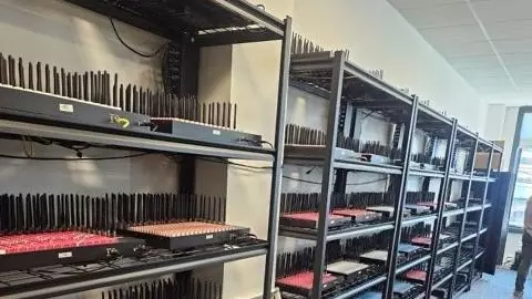 Telecommunication equipment seized by US Secret Service