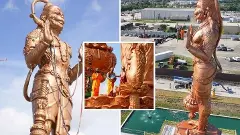 Lord Hanuman statue in Texas