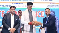 Madhya Pradesh Cabinet Minister Vishvas Sarang (Centre)