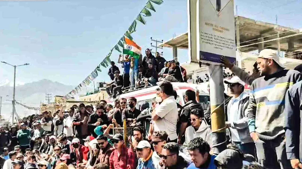 Leh Ladakh violence
