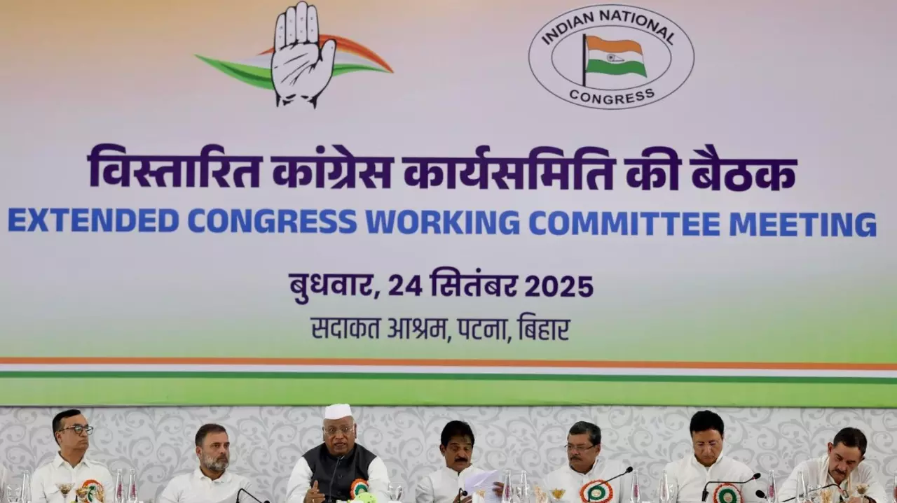 Congress Working Committee (CWC) meeting