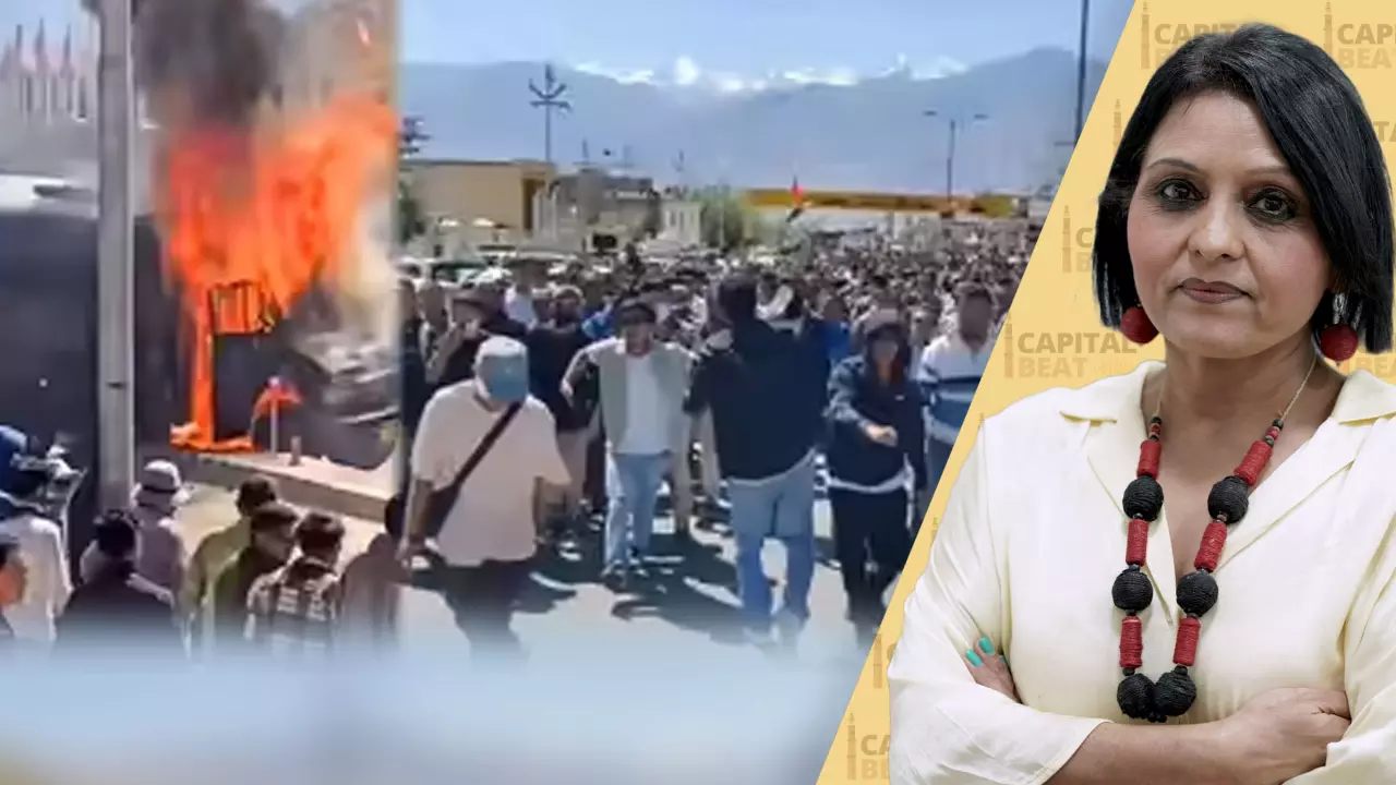 What led to Leh protests and subsequent violence? |Capital Beat