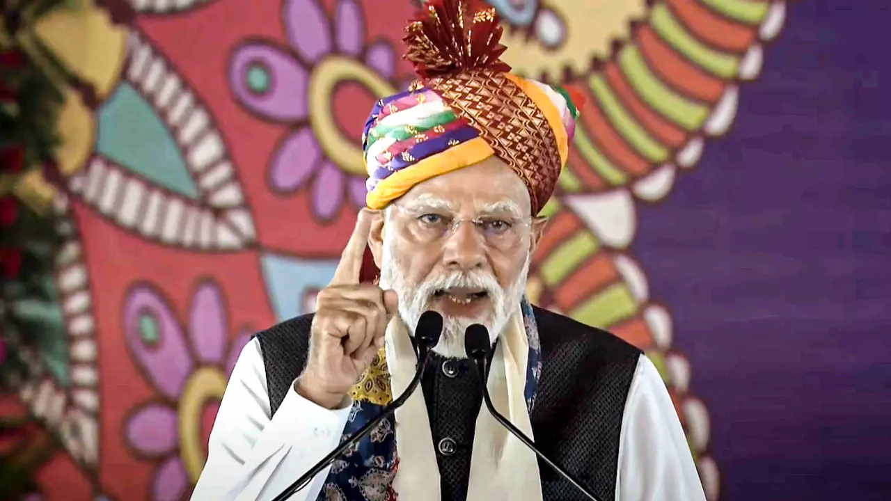 PM Modi targets Congress on corruption, says BJP healing wounds of Congress’ loot